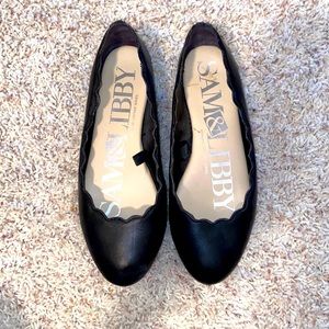 Sam & Libby Black Ballet Flats